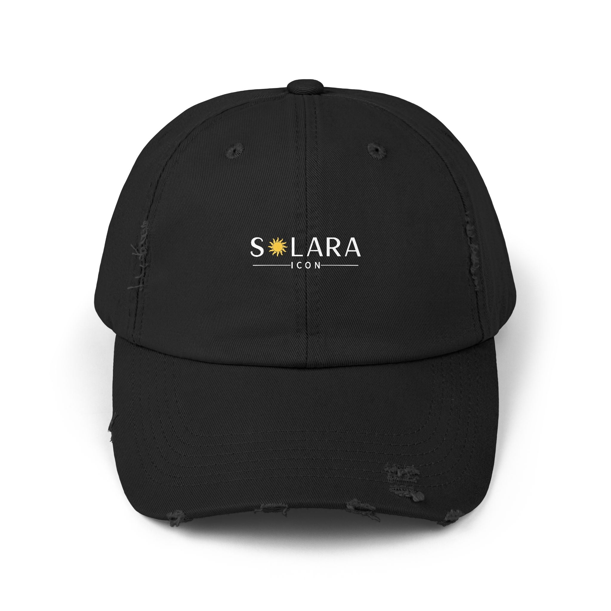 Solara Icon - Unisex Distressed Cap