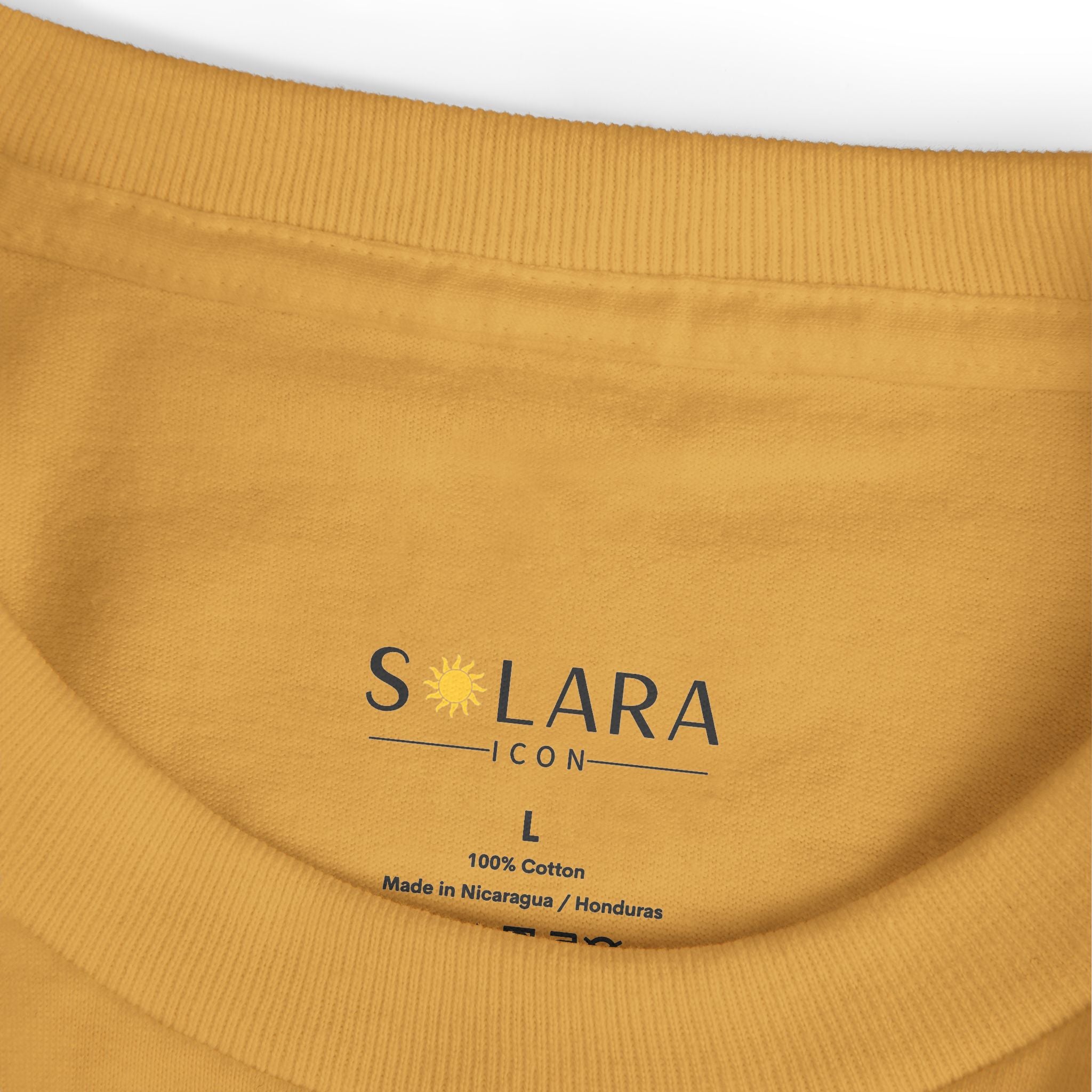 Solara Icon-Unisex Heavyweight Tee, Relaxed Cotton T-Shirt for Everyday Comfort, Gift for Her, Gift for Him,