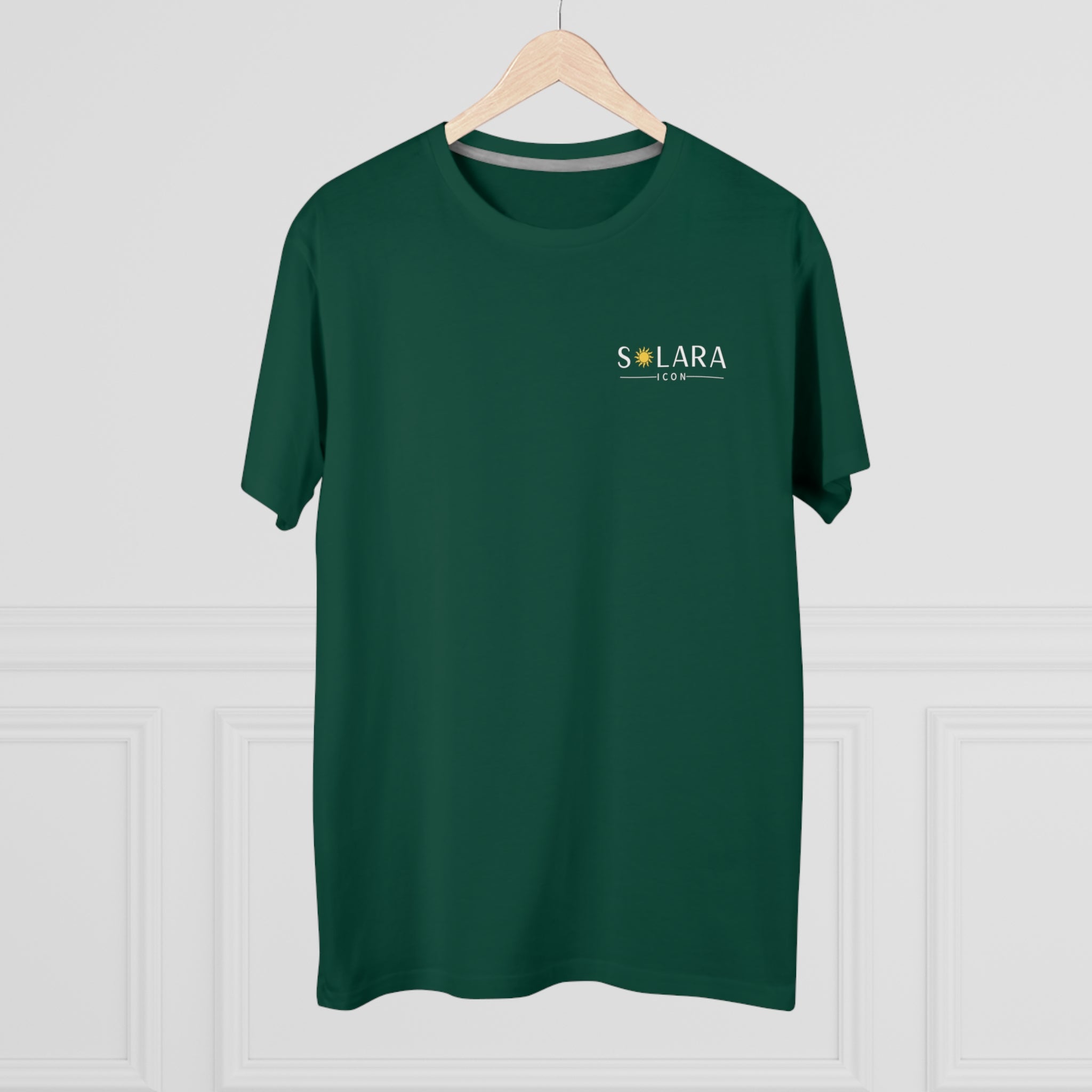 Solara Icon-Stylish Men's Modern-fit Tee, Casual Fashion Top, Gift for Him, Summer Wardrobe Essential