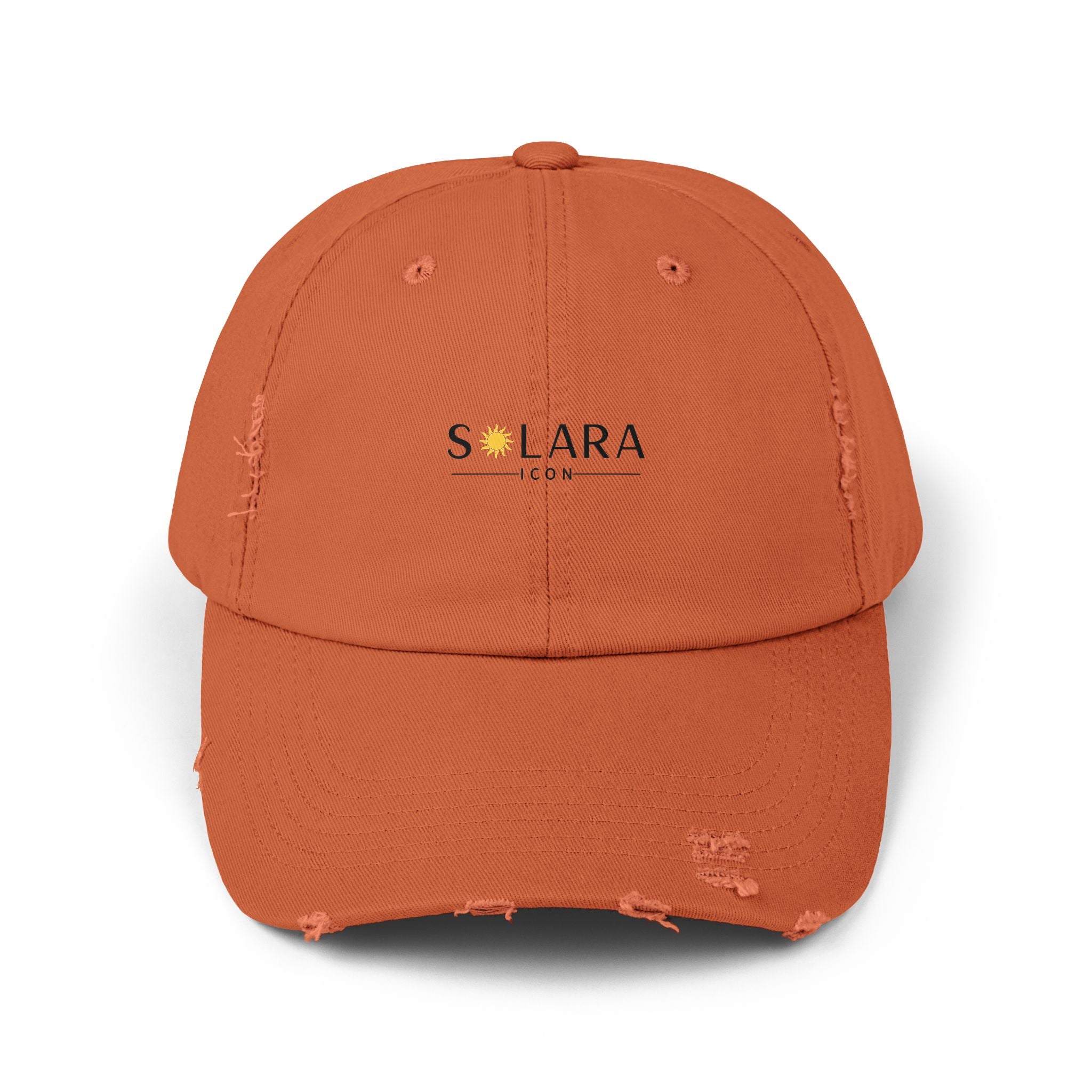 Solara Icon - Unisex Distressed Cap