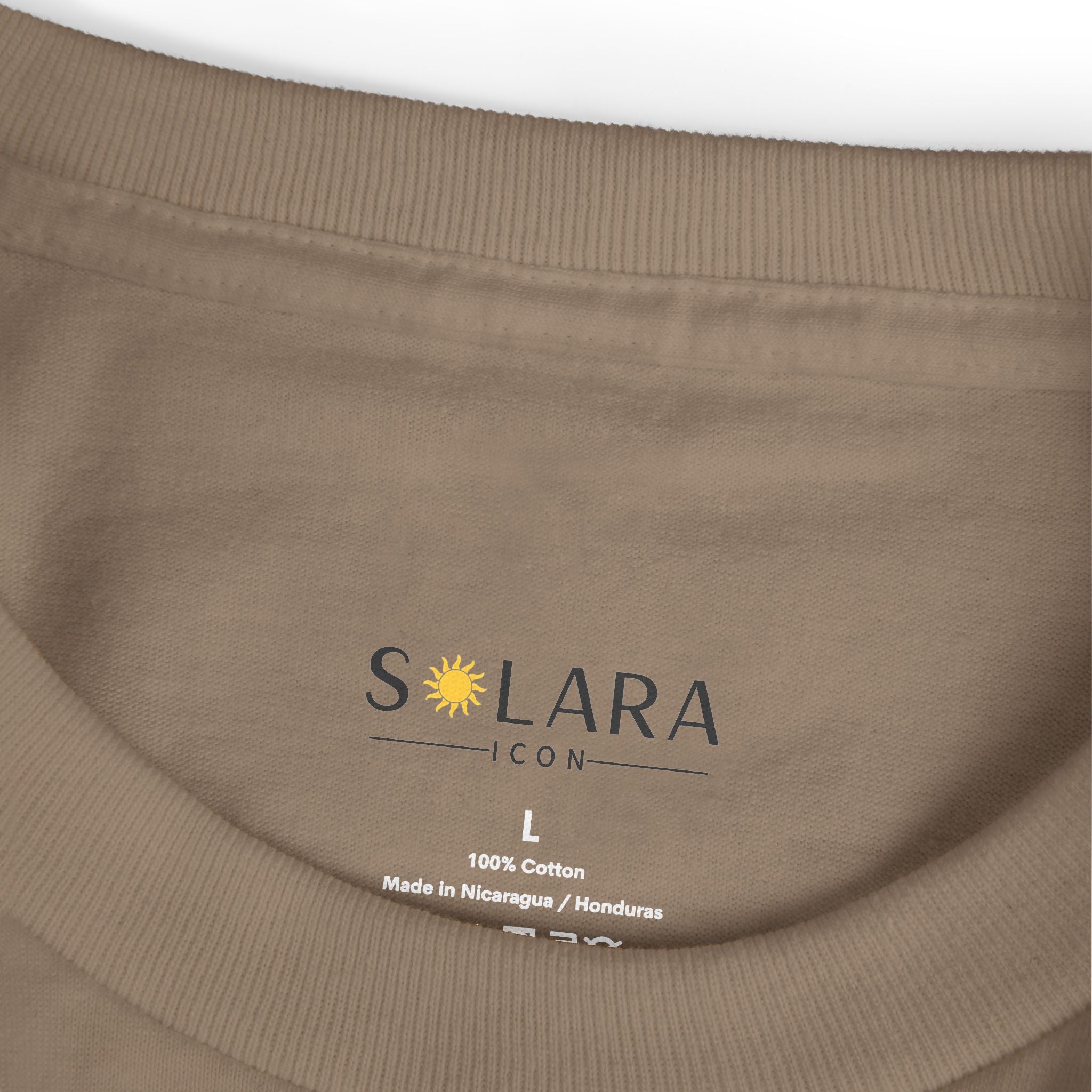 Solara Icon-Unisex Heavyweight Tee, Relaxed Cotton T-Shirt for Everyday Comfort, Gift for Her, Gift for Him,