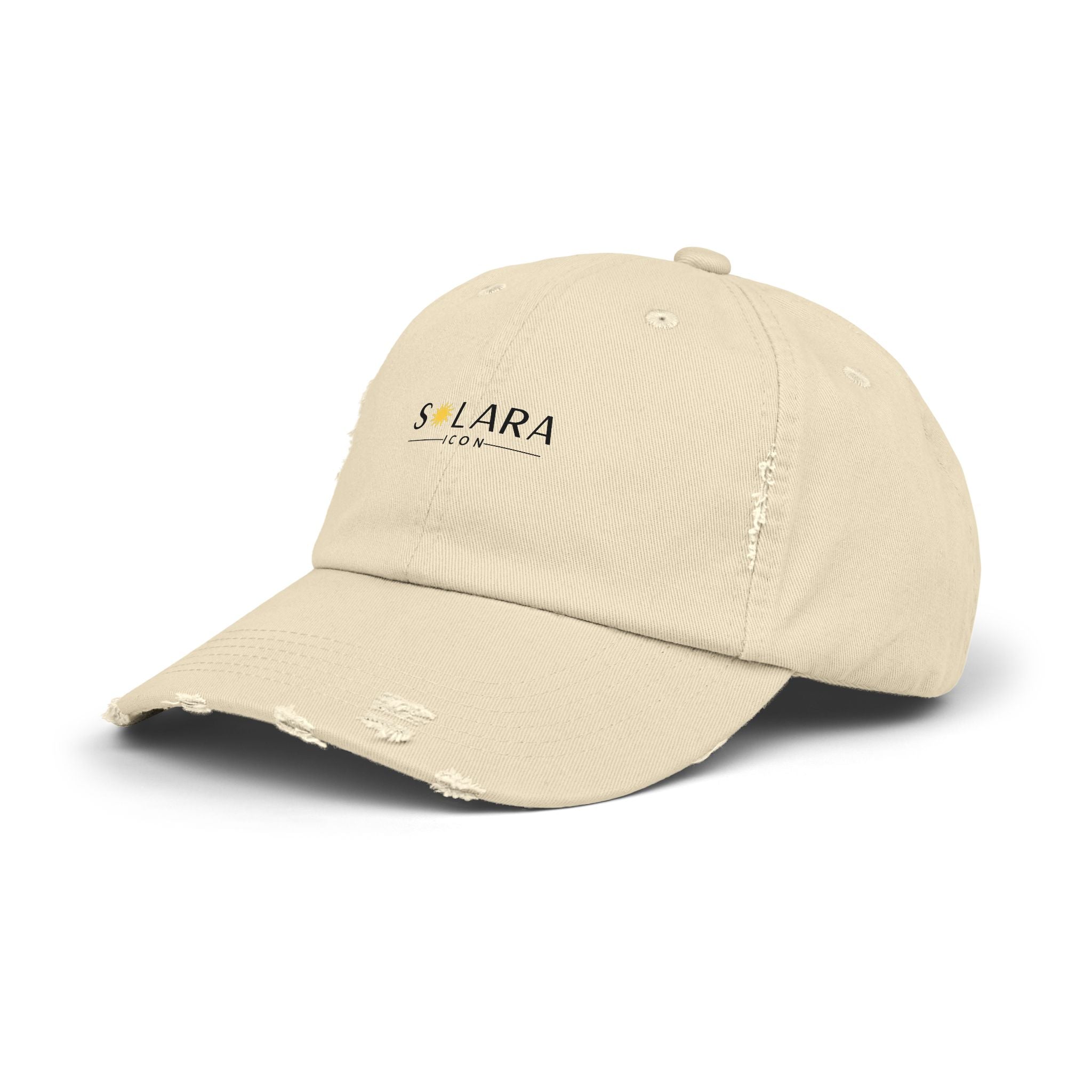 Solara Icon - Unisex Distressed Cap