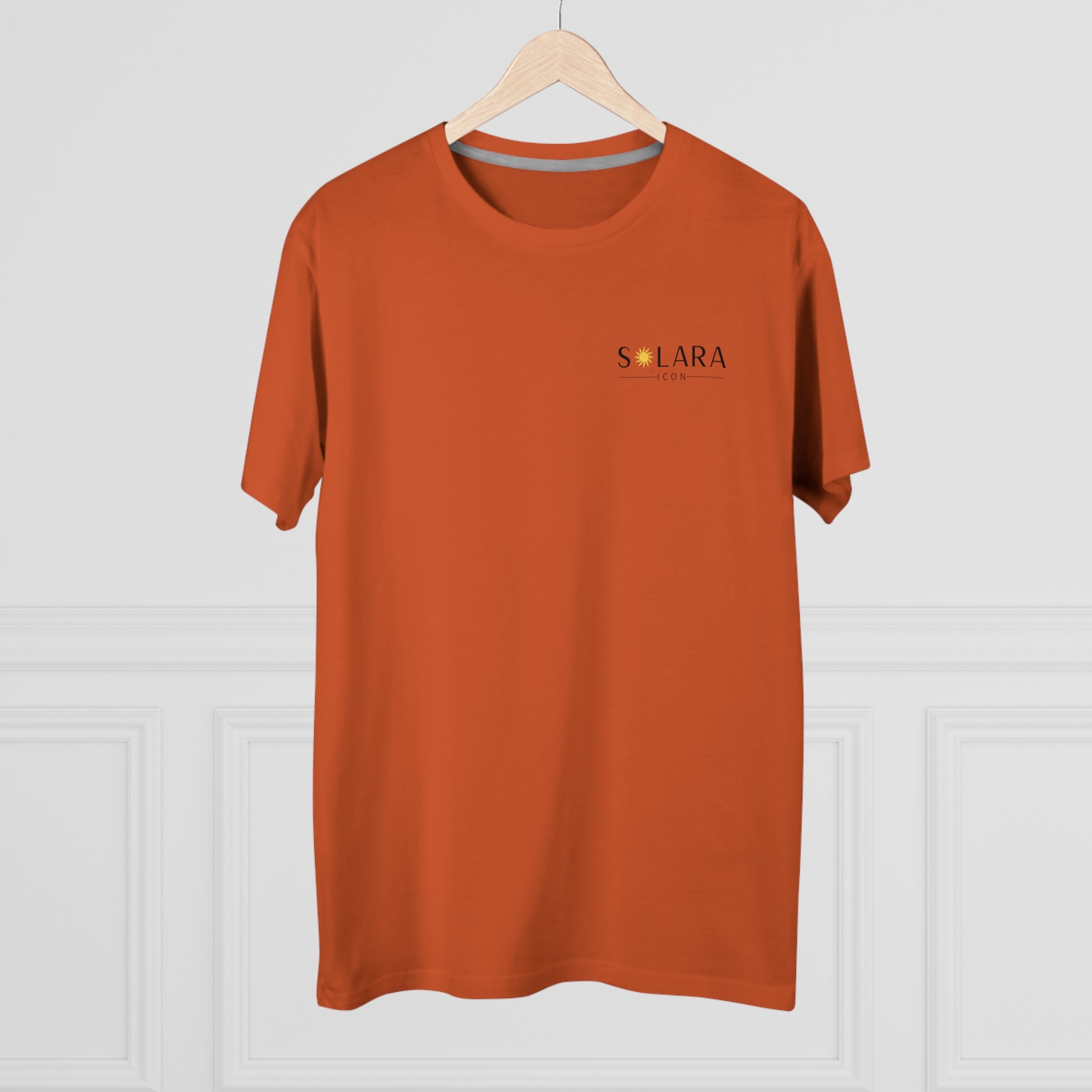 Solara Icon-Modern-Fit Graphic Tee for Men, Casual Wear, Trendy T-Shirt for Everyday Use, Gift for Him, Summer Fashion,