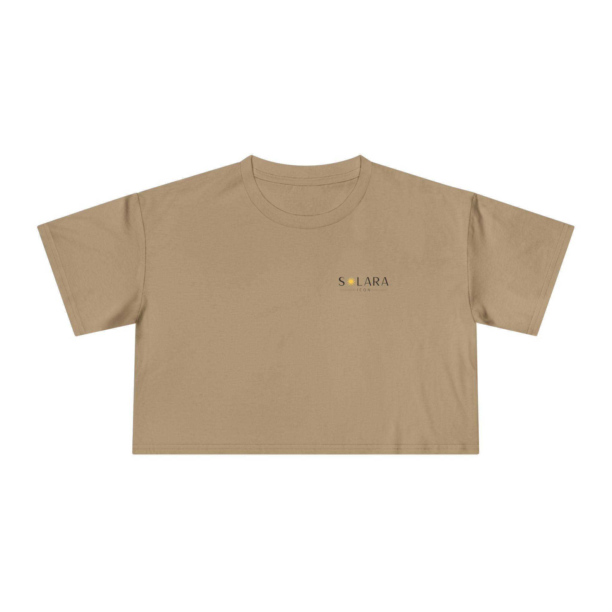 Solara Icon - Sunny Vibes Women's Crop Tee