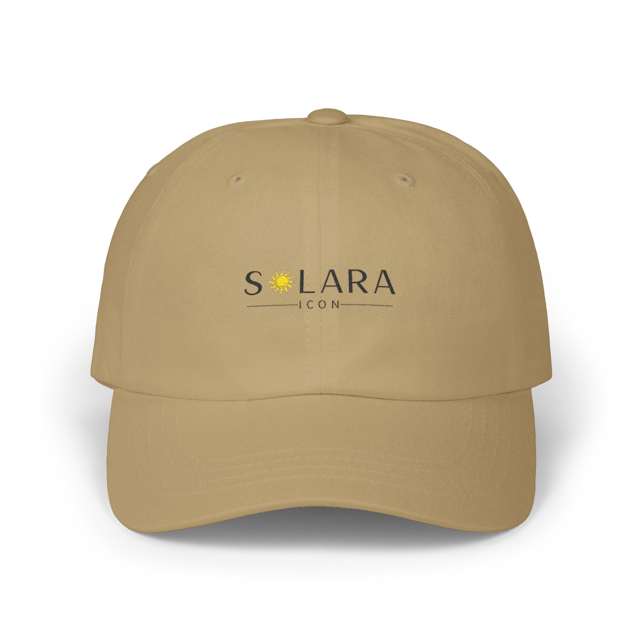 Classic Dad Cap | Sun-Embellished Hat for Casual Style, Gift for Dad, Summer Accessory,