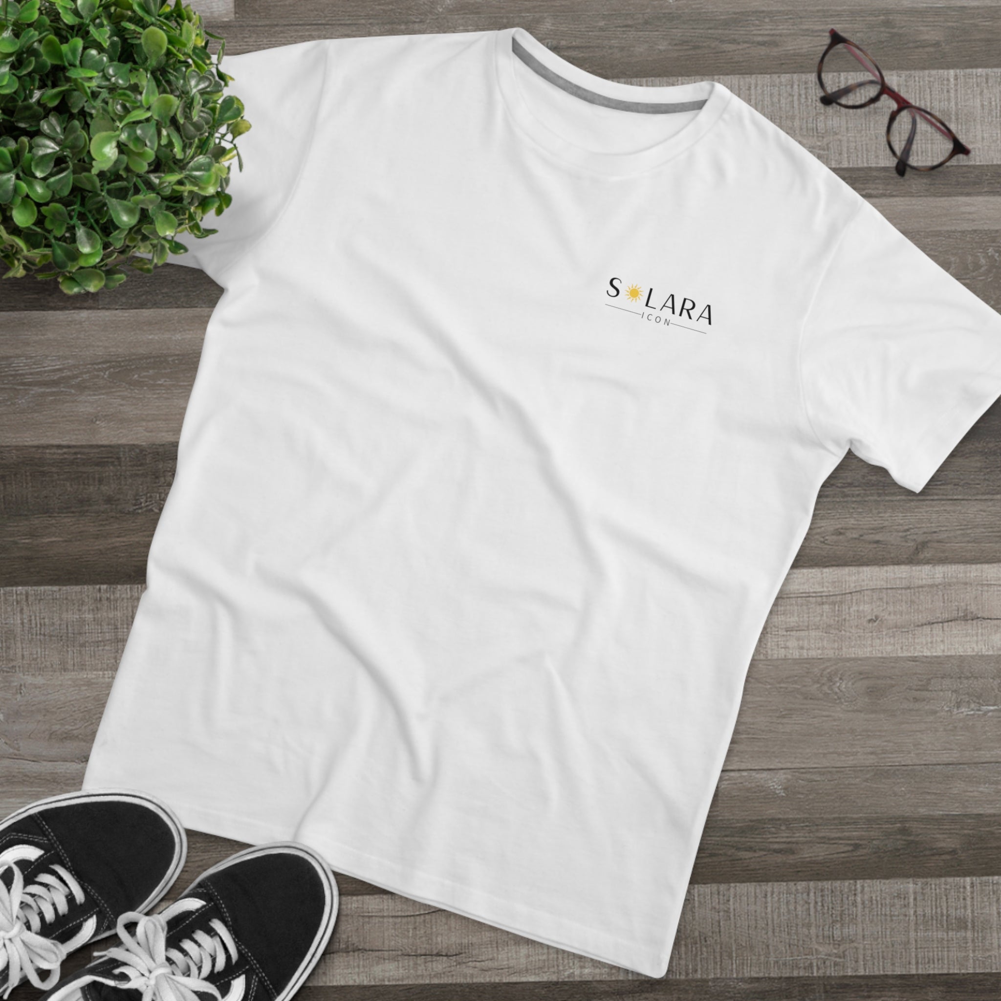 Solara Icon-Modern-Fit Graphic Tee for Men, Casual Wear, Trendy T-Shirt for Everyday Use, Gift for Him, Summer Fashion,