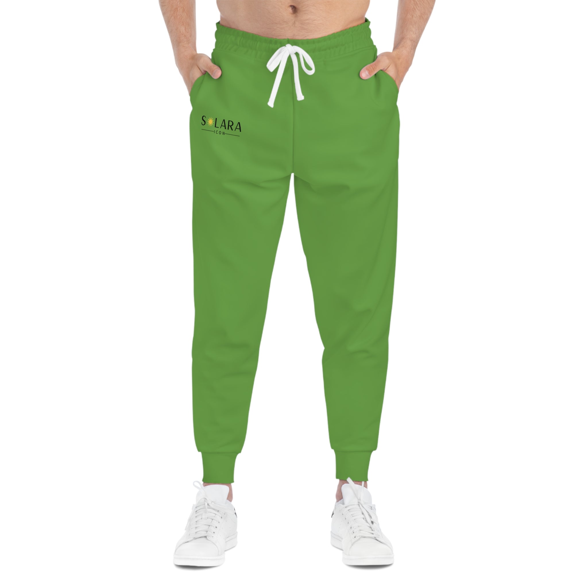 Solara Icon-Athletic Joggers in Vibrant Green - Comfortable Sportswear for Fitness Lovers, Casual Wear, Gym Pants,
