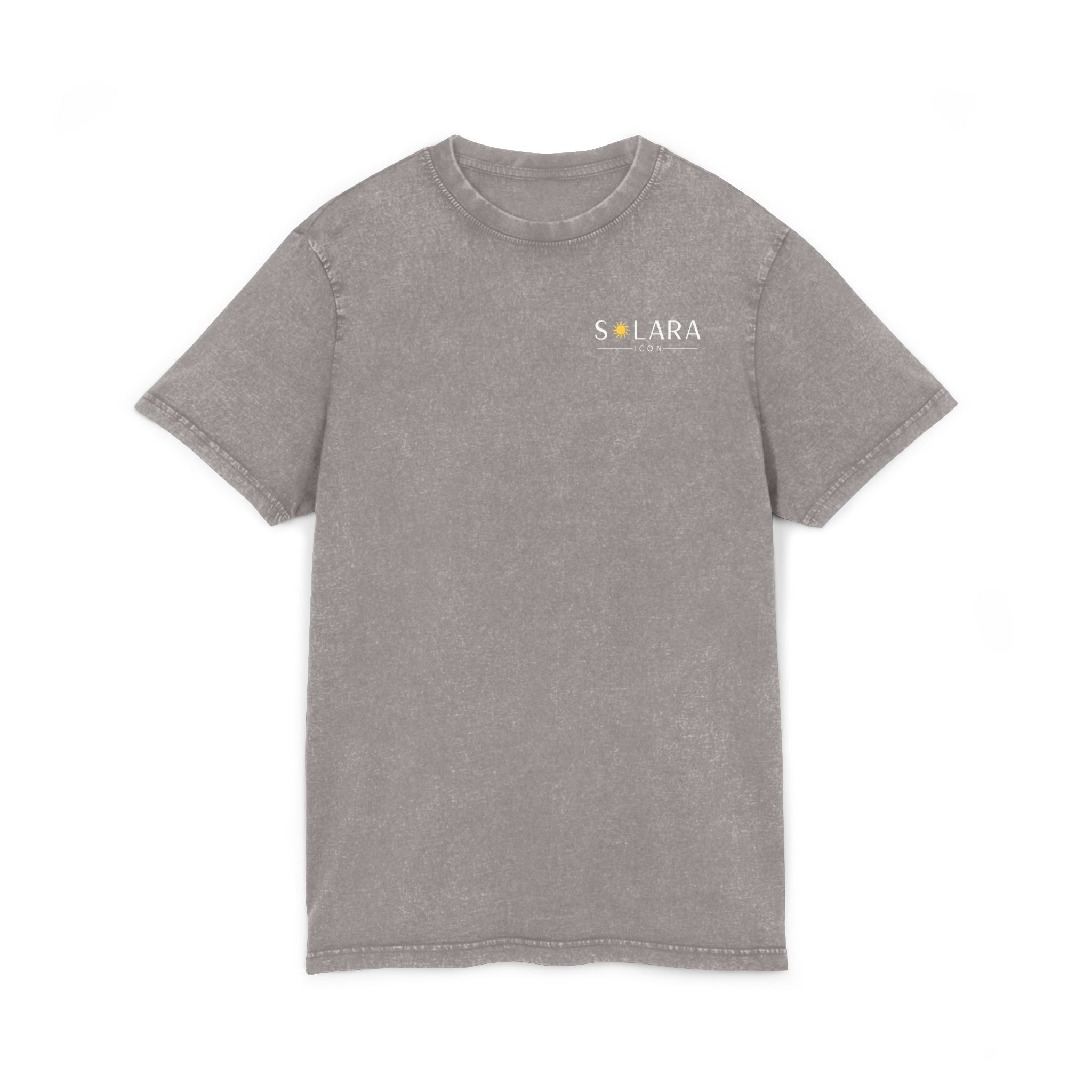 Solara Icon-Acid Washed Round Neck Tee