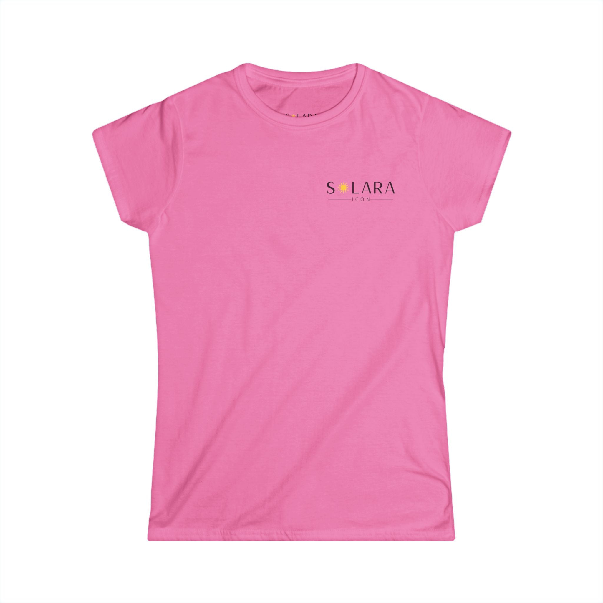Solara Icon - Women's Softstyle Tee with Solar Design, Casual Wear