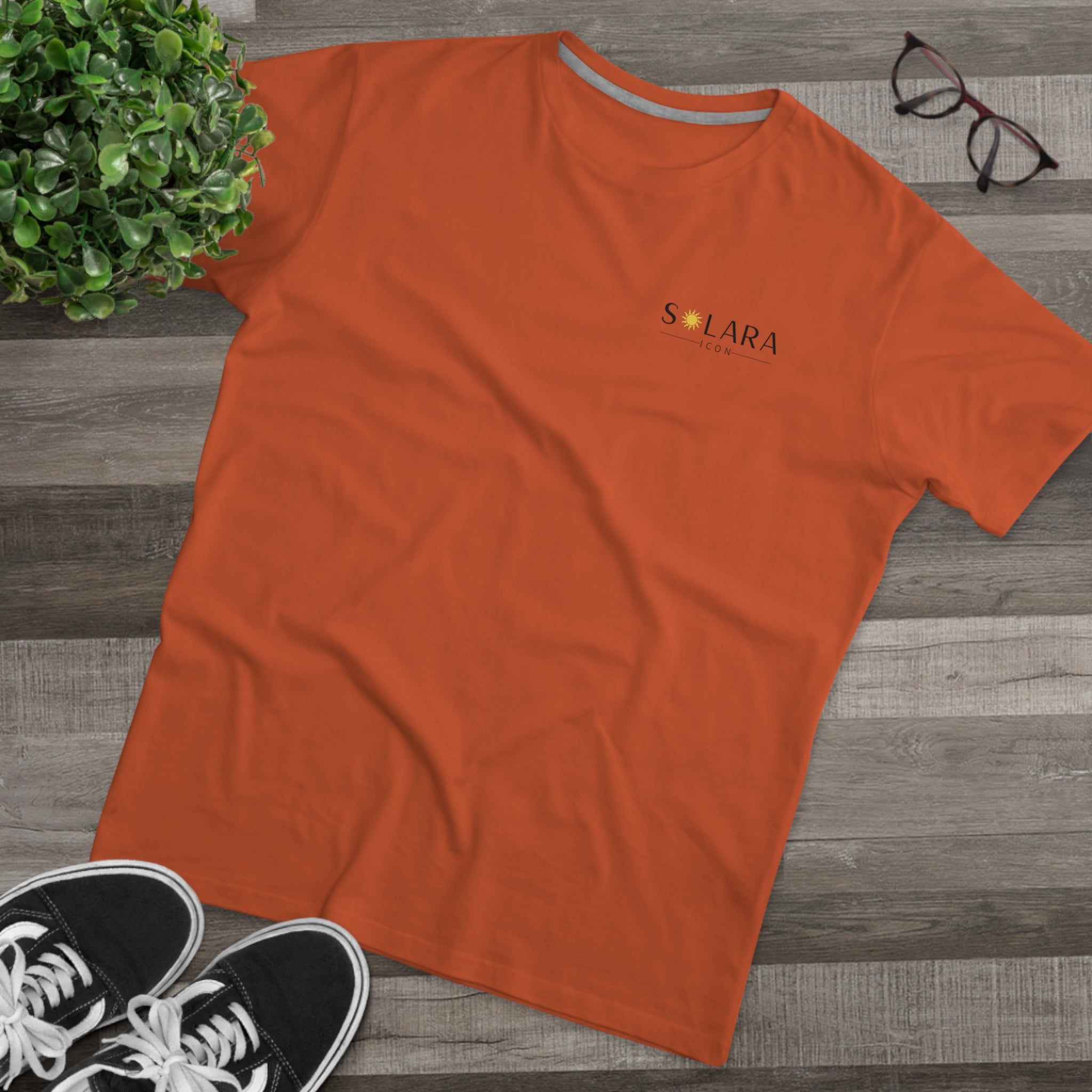 Solara Icon-Modern-Fit Graphic Tee for Men, Casual Wear, Trendy T-Shirt for Everyday Use, Gift for Him, Summer Fashion,
