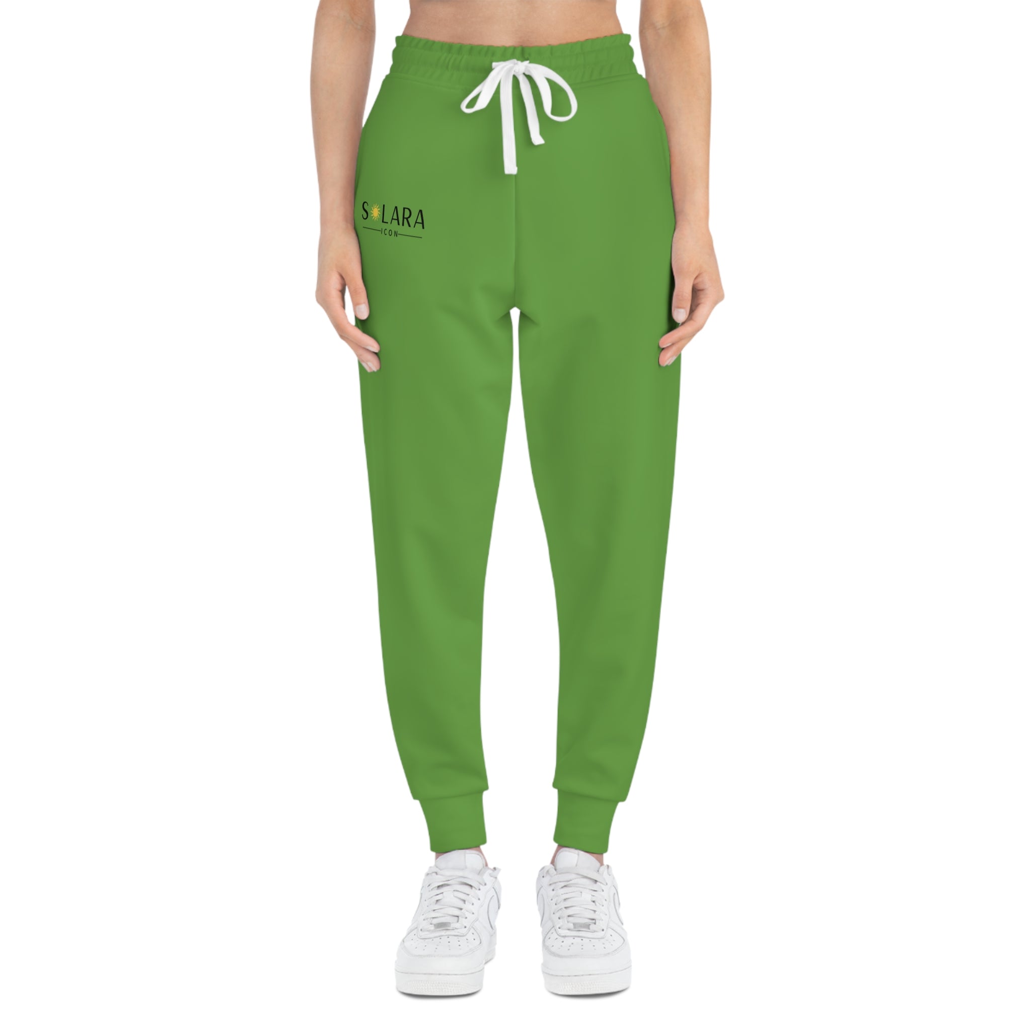 Solara Icon-Athletic Joggers in Vibrant Green - Comfortable Sportswear for Fitness Lovers, Casual Wear, Gym Pants,