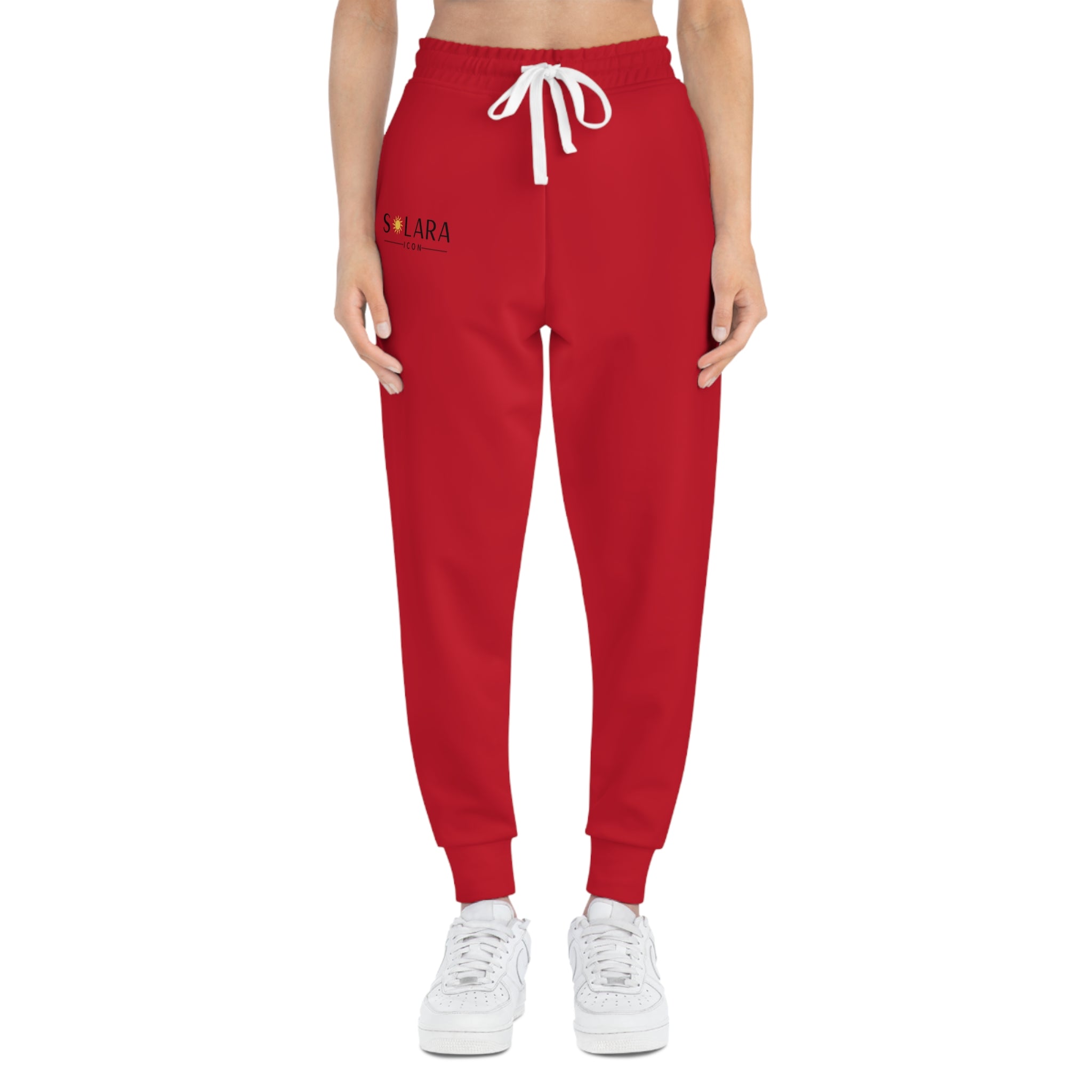 Solara Icon-Athletic Joggers with Bold Print - Comfortable Fitness Wear, Ideal for Gym,