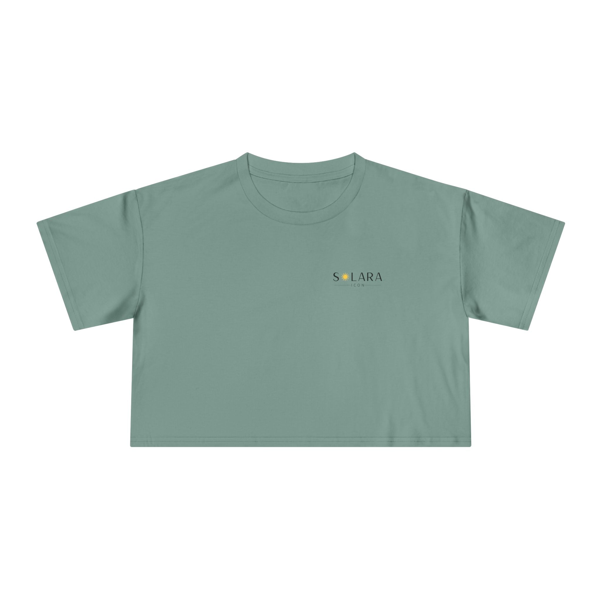 Solara Icon - Sunny Vibes Women's Crop Tee
