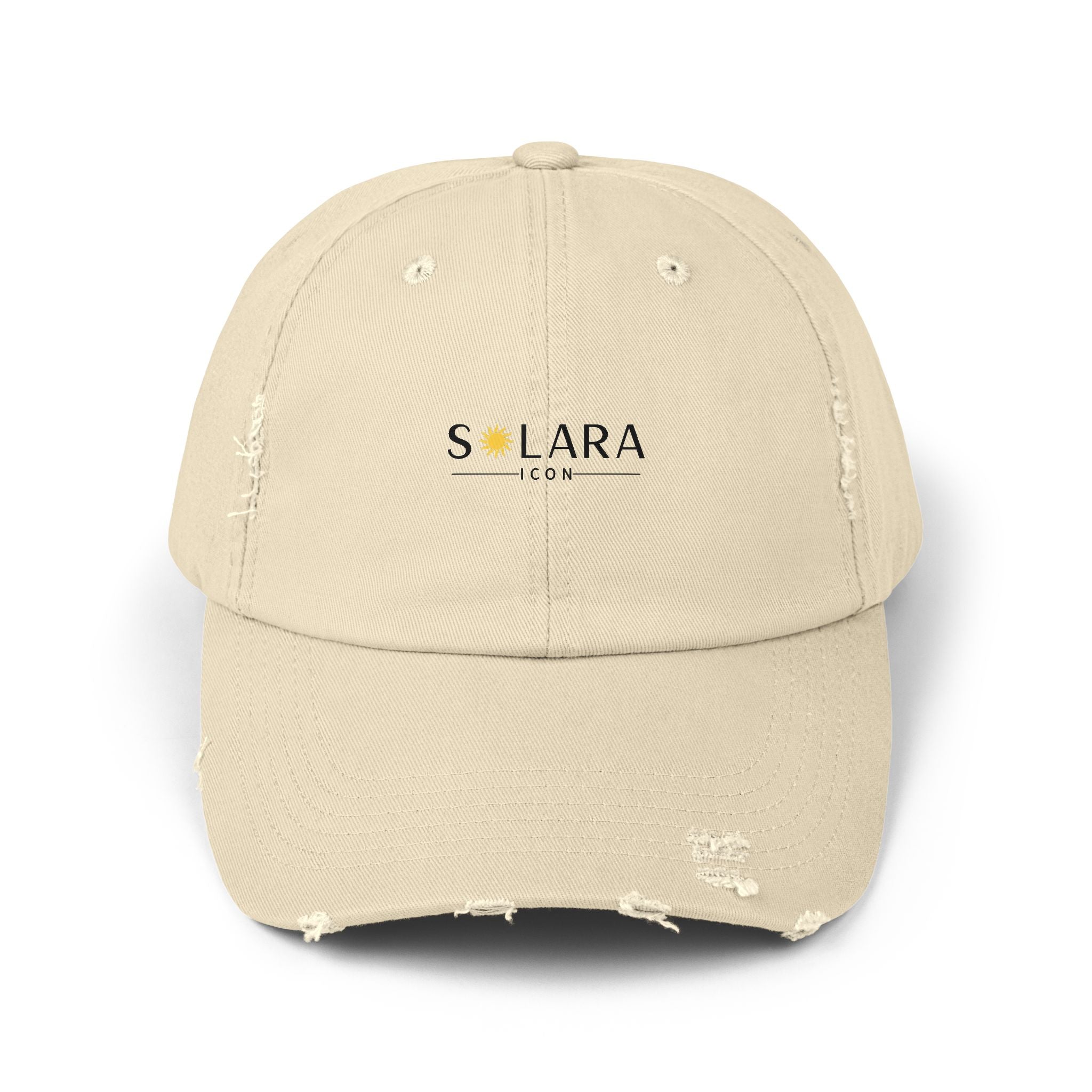 Solara Icon - Unisex Distressed Cap