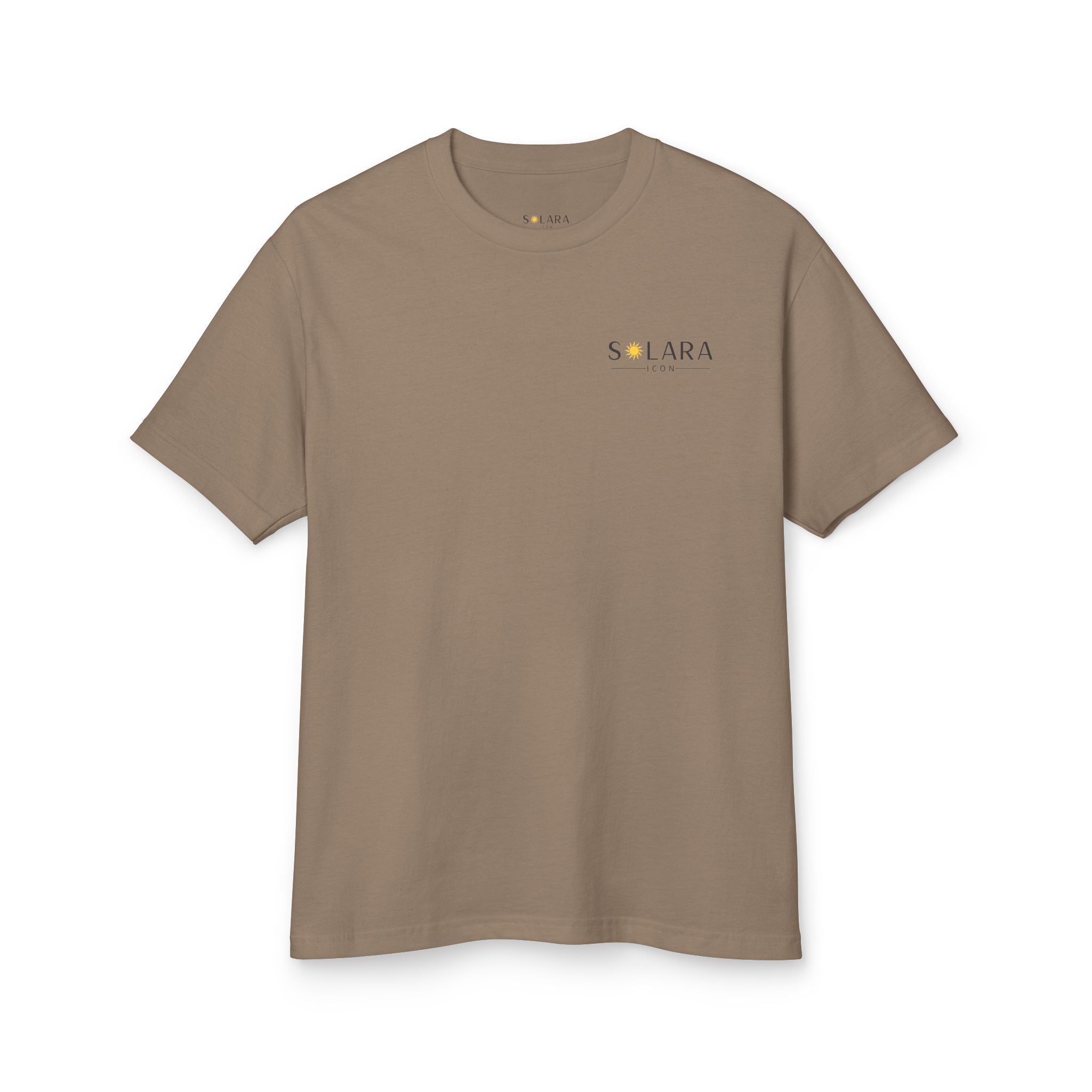 Solara Icon-Unisex Heavyweight Tee, Relaxed Cotton T-Shirt for Everyday Comfort, Gift for Her, Gift for Him,