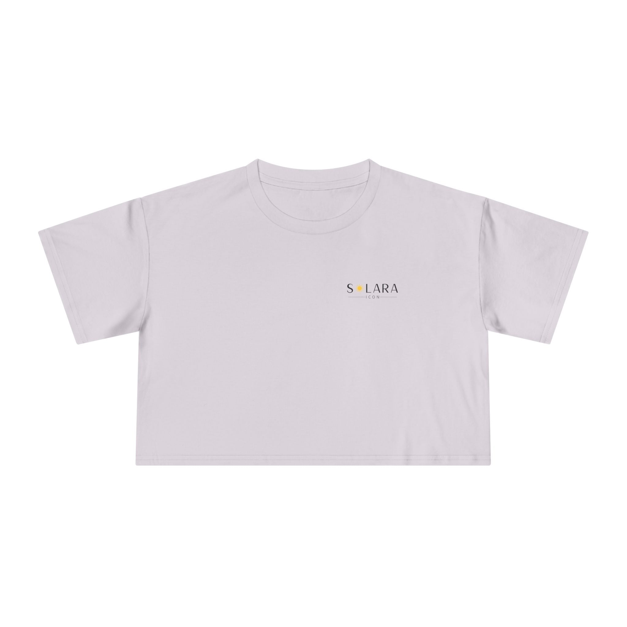 Solara Icon - Sunny Vibes Women's Crop Tee