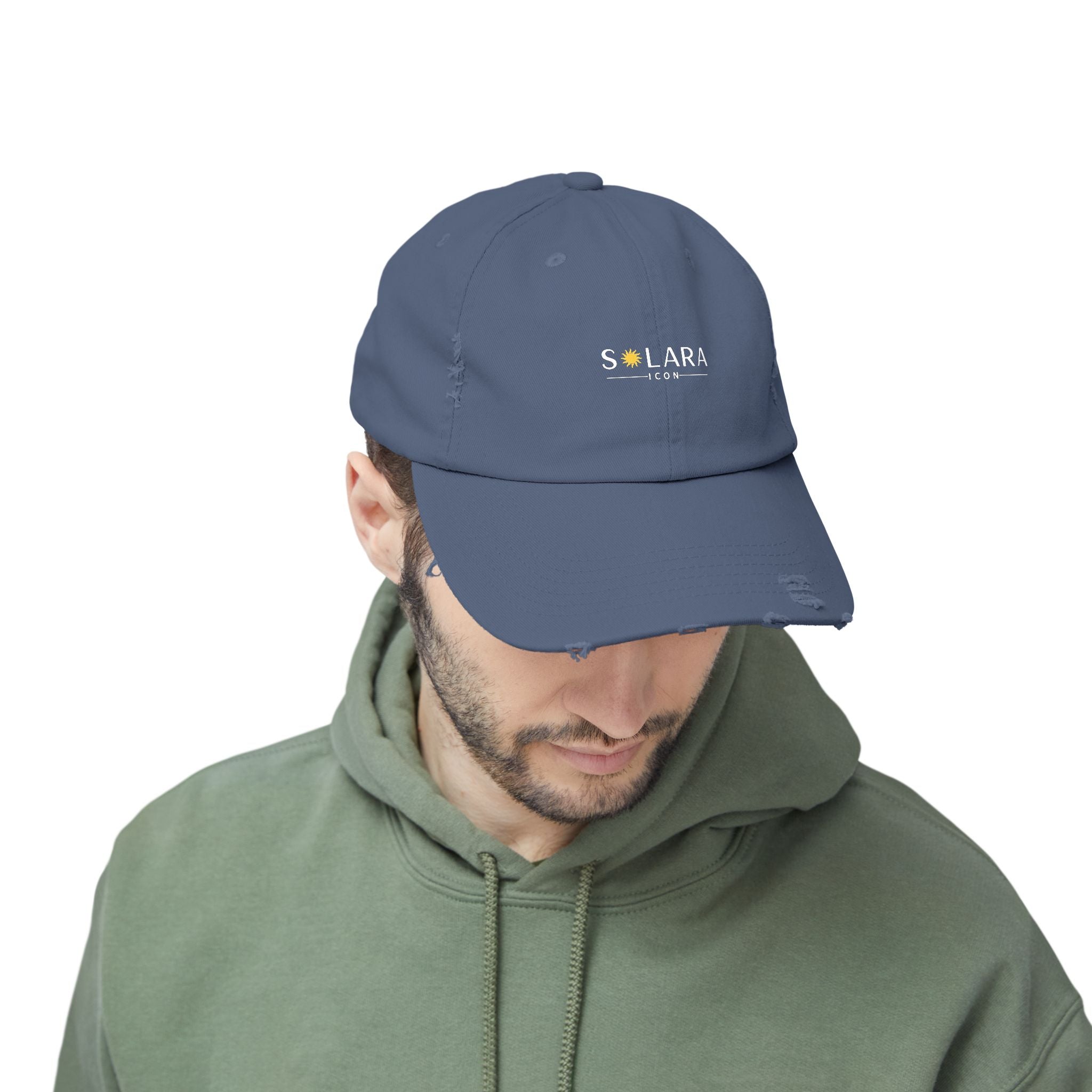 Solara Icon - Unisex Distressed Cap