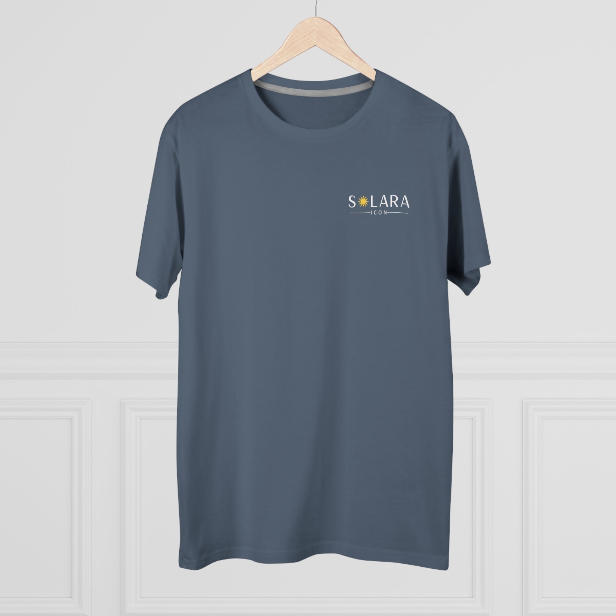 Solara Icon-Stylish Men's Modern-fit Tee, Casual Fashion Top, Gift for Him, Summer Wardrobe Essential