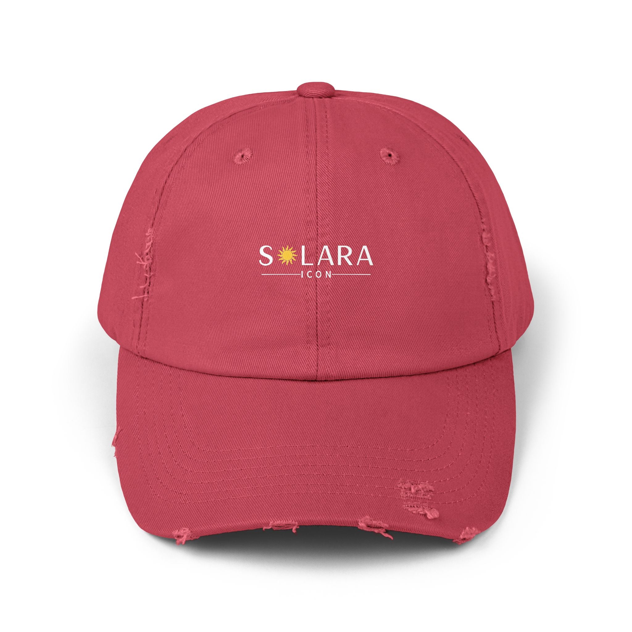 Solara Icon - Unisex Distressed Cap