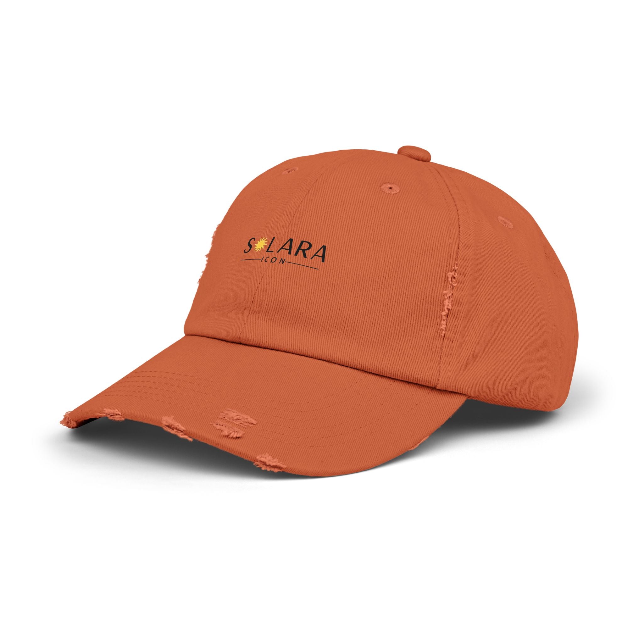 Solara Icon - Unisex Distressed Cap