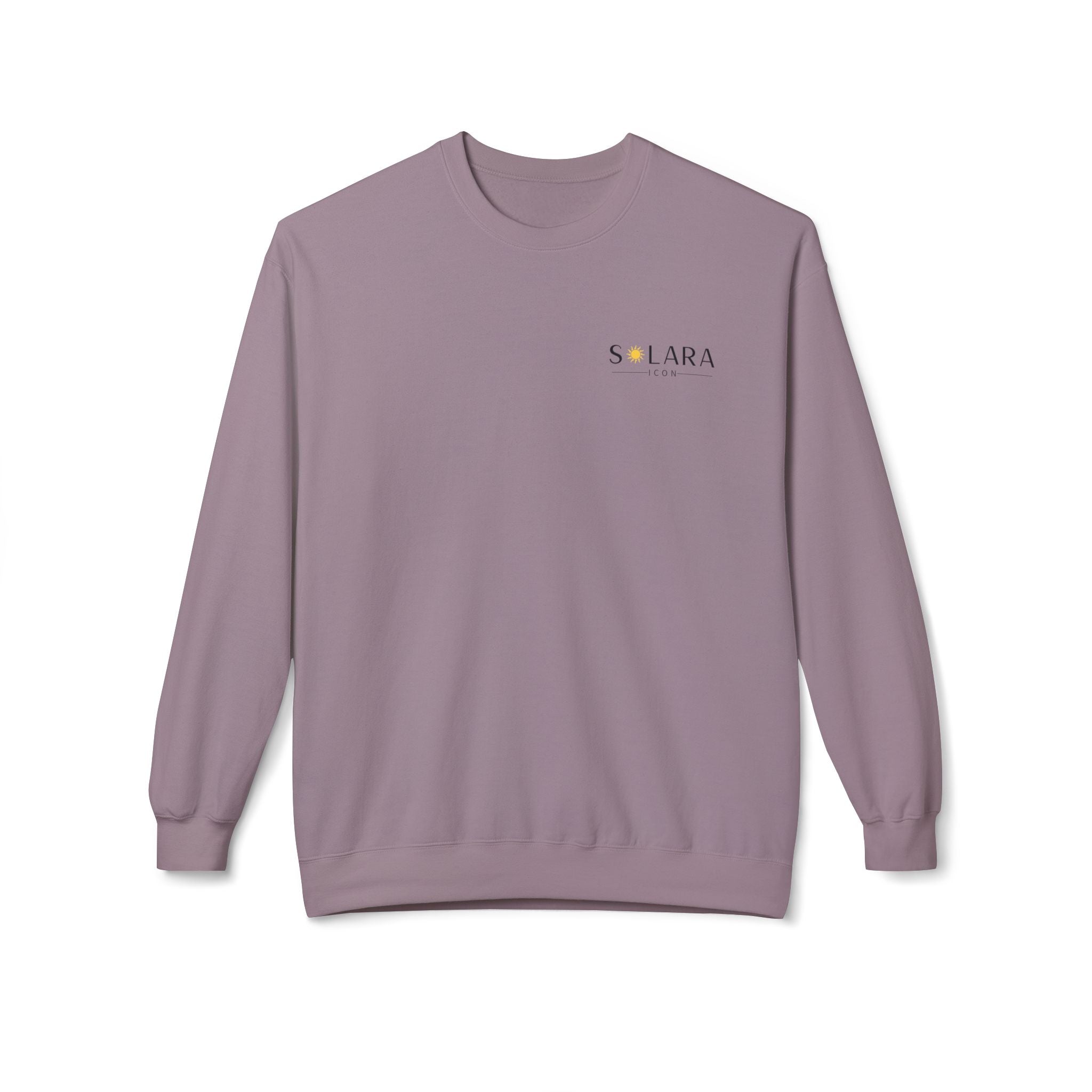 Solara Icon-Unisex Midweight Softstyle Fleece Crewneck Sweatshirt