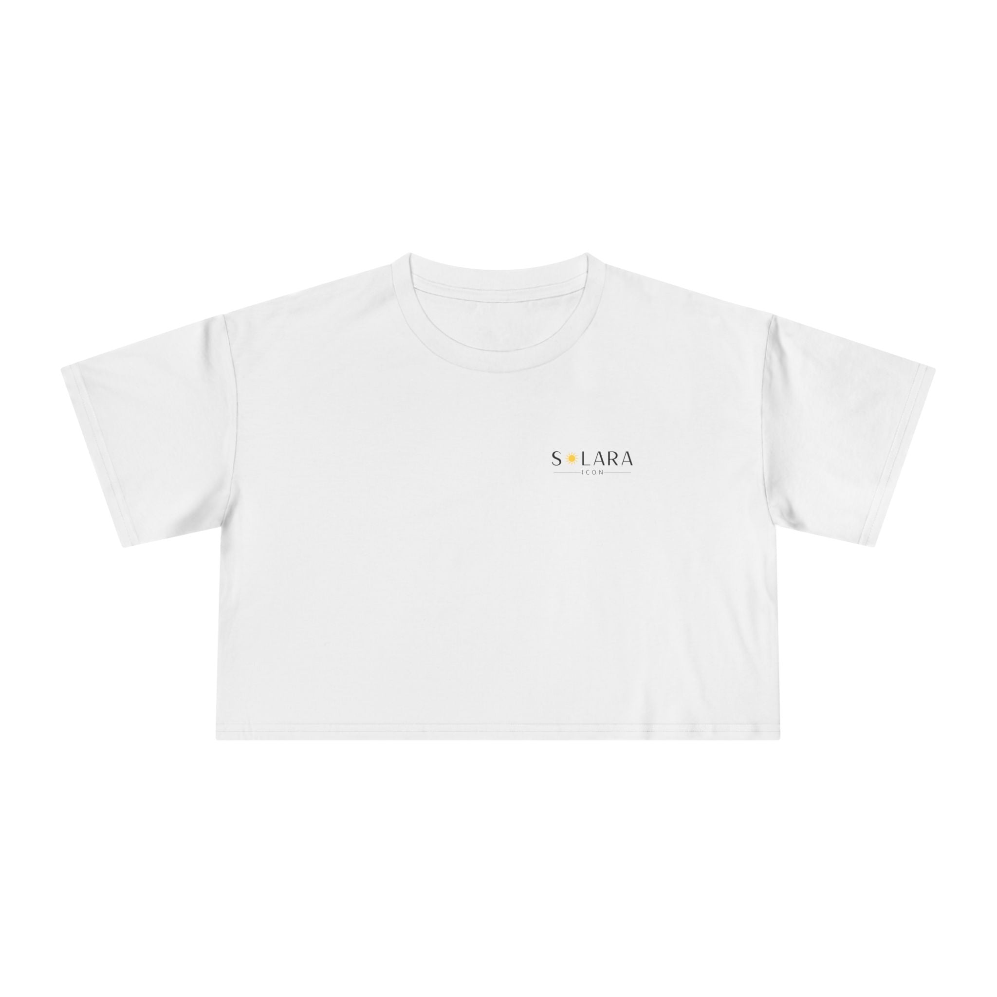 Solara Icon - Sunny Vibes Women's Crop Tee