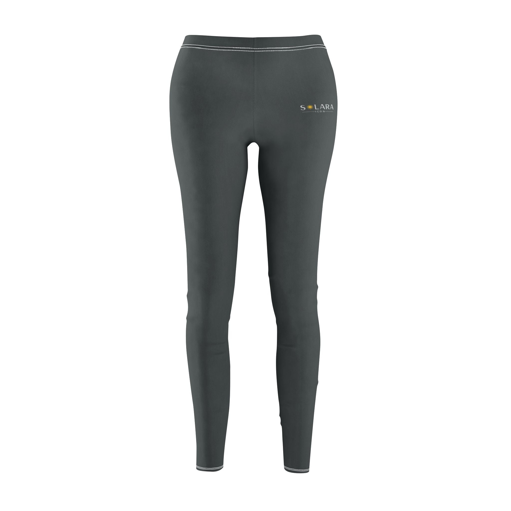Solara Icon-Women's Mid-rise Casual Leggings (AOP)