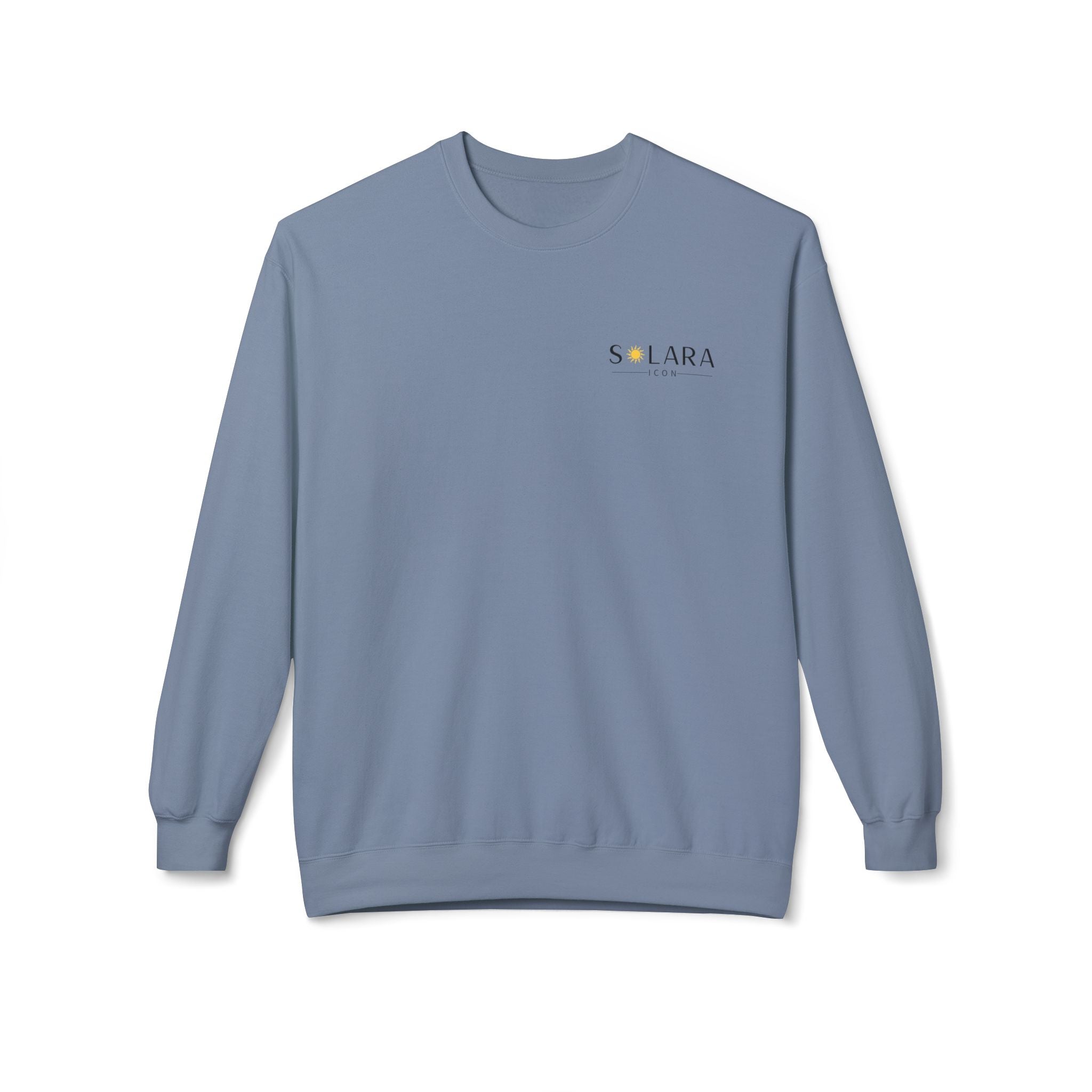 Solara Icon-Unisex Midweight Softstyle Fleece Crewneck Sweatshirt