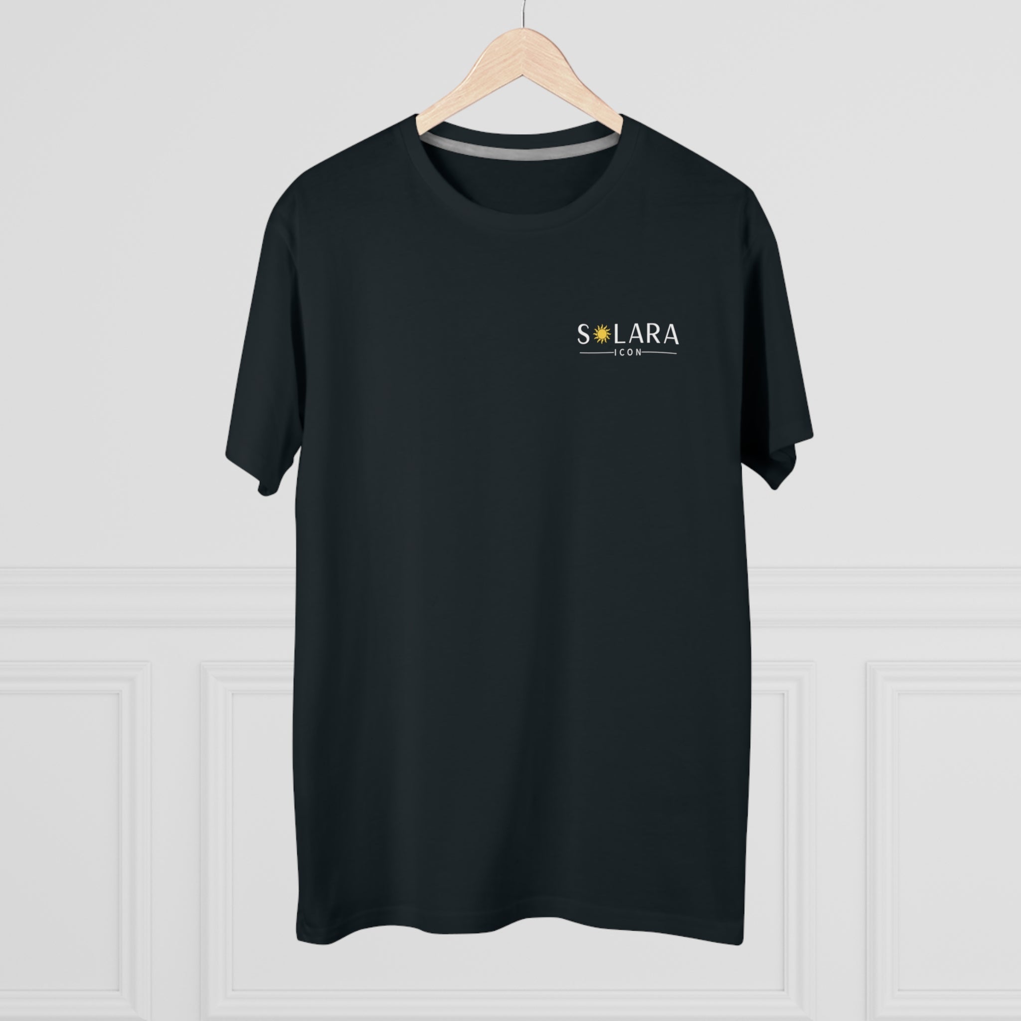 Solara Icon-Stylish Men's Modern-fit Tee, Casual Fashion Top, Gift for Him, Summer Wardrobe Essential