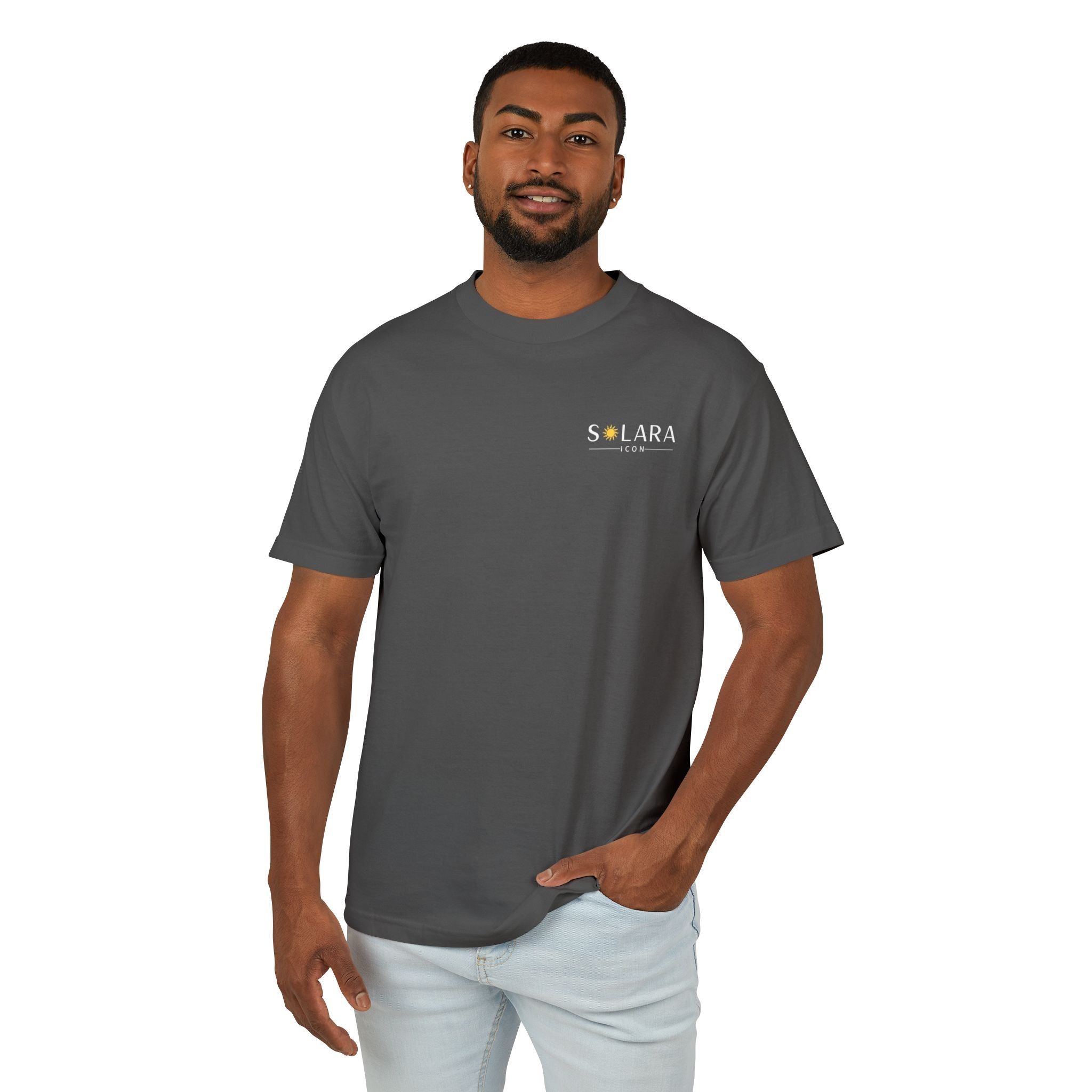 Solara Icon-Unisex Garment-Dyed Heavyweight Cotton Tee