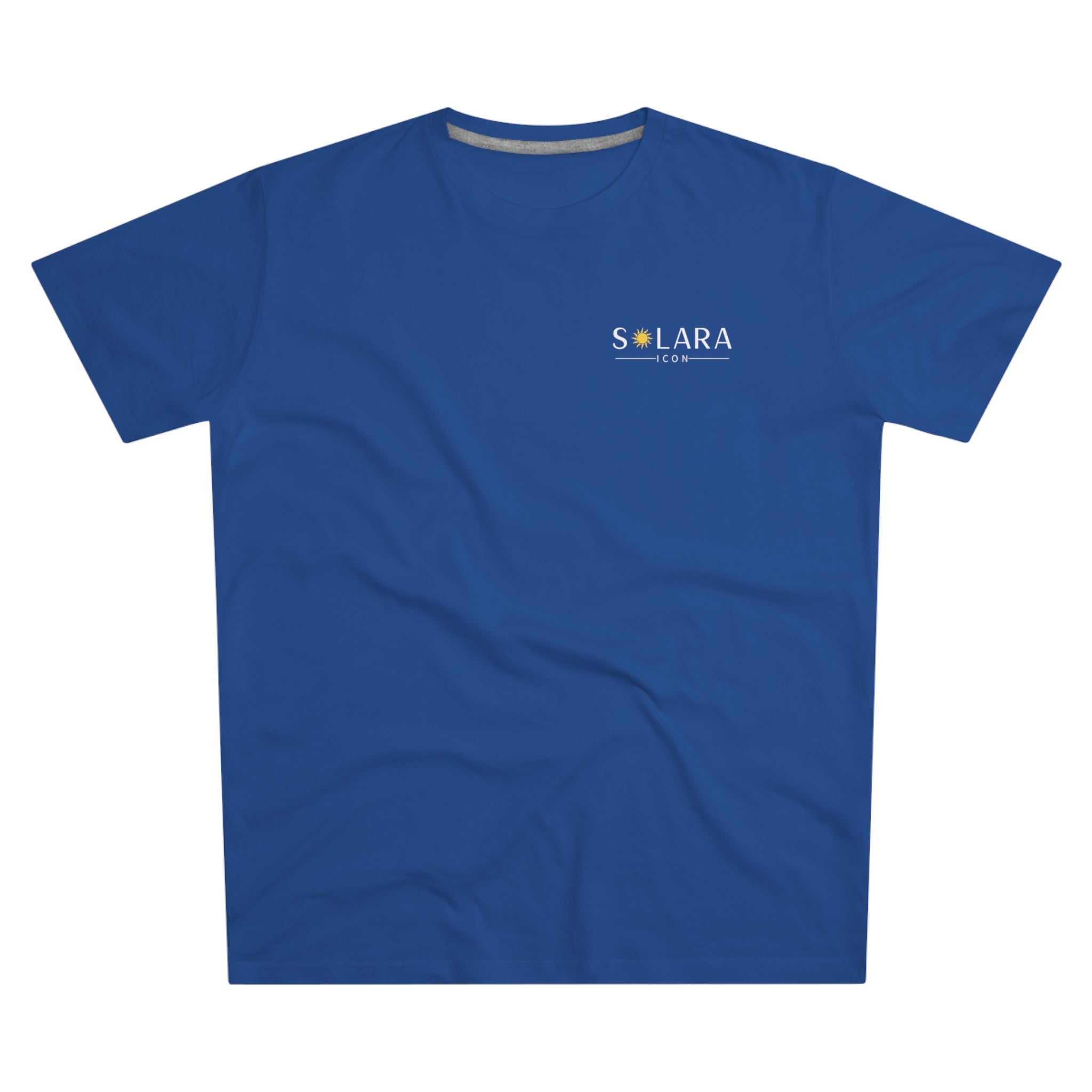 Solara Icon-Stylish Men's Modern-fit Tee, Casual Fashion Top, Gift for Him, Summer Wardrobe Essential