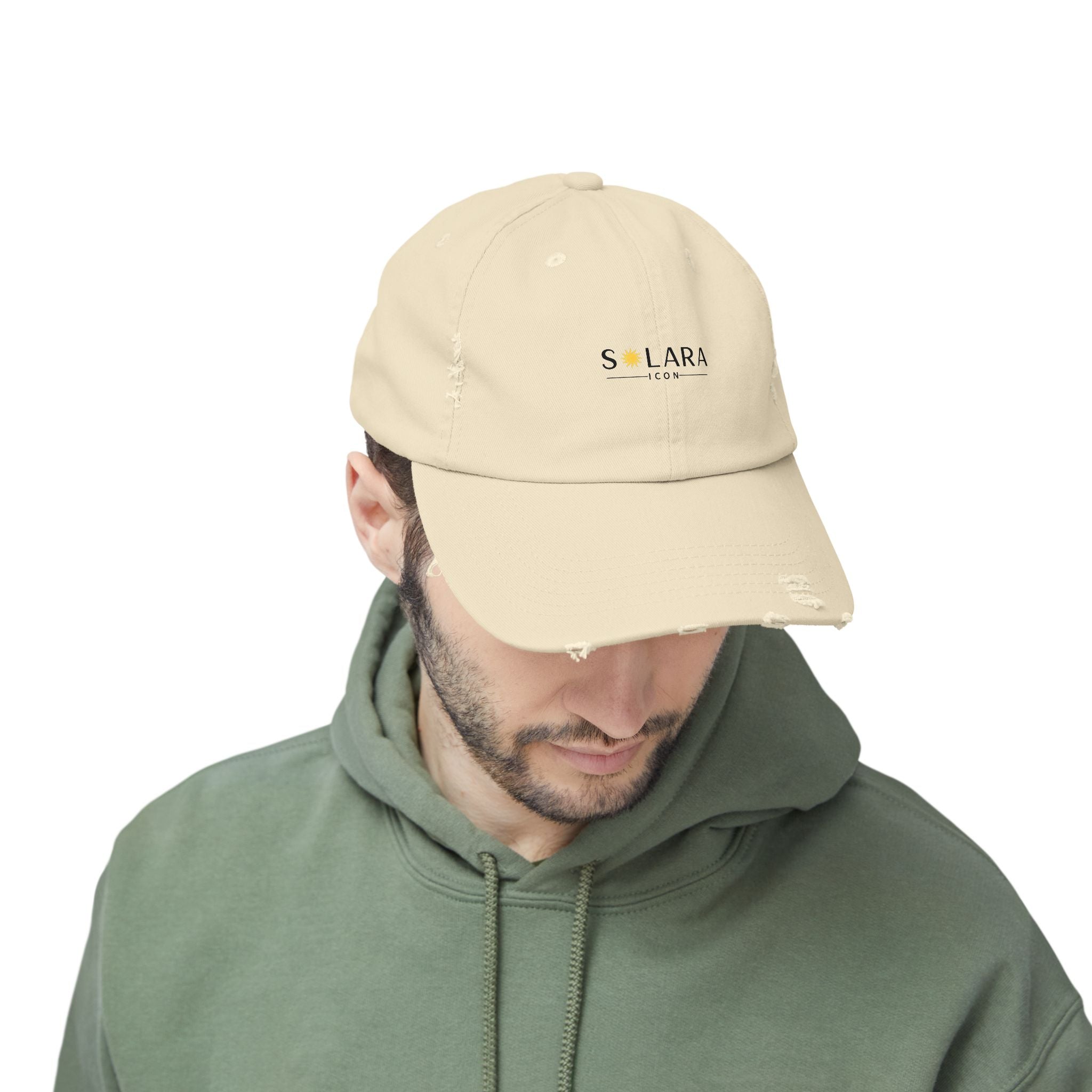 Solara Icon - Unisex Distressed Cap