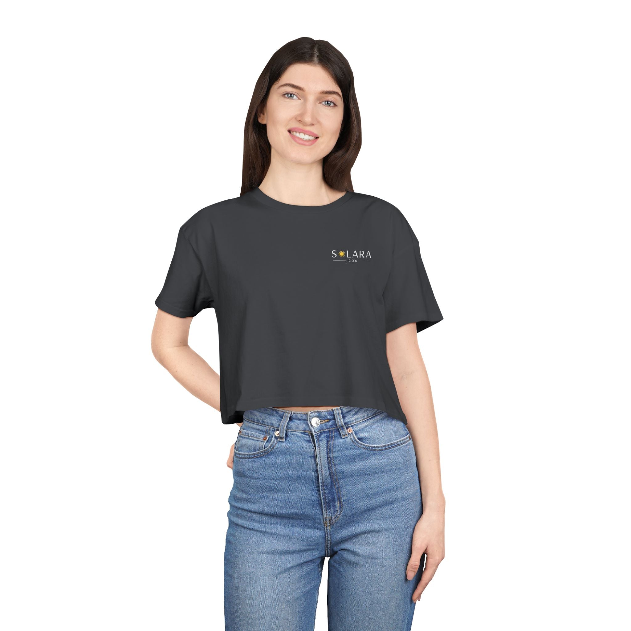 Solara Icon - Women's Crop Tee