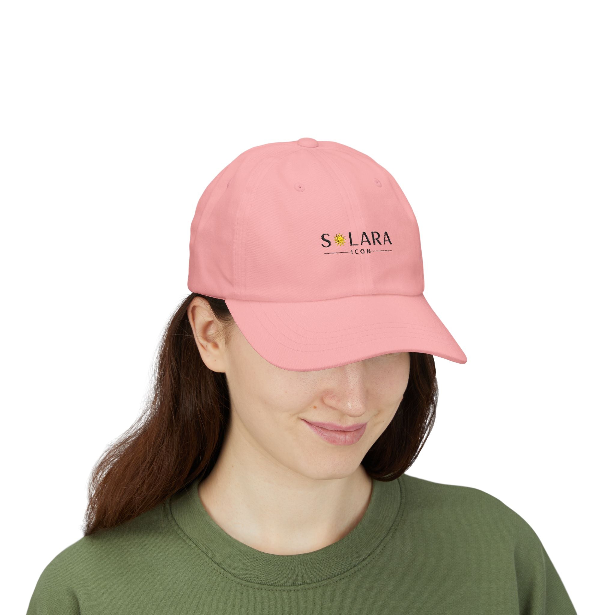 Classic Dad Cap | Sun-Embellished Hat for Casual Style, Gift for Dad, Summer Accessory,
